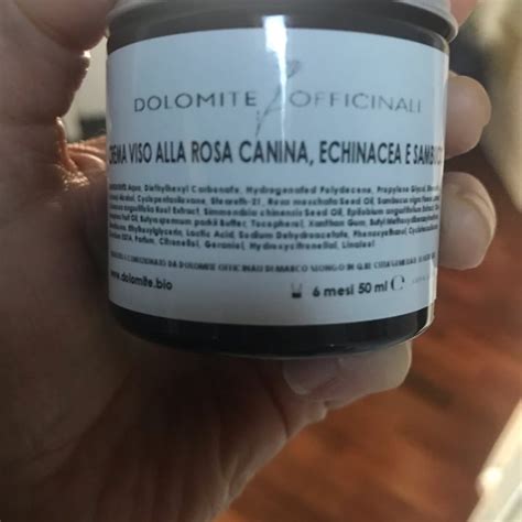 Dolomite Officinali Crema Viso Alla Rosa Canina Echinacea E Sambuco