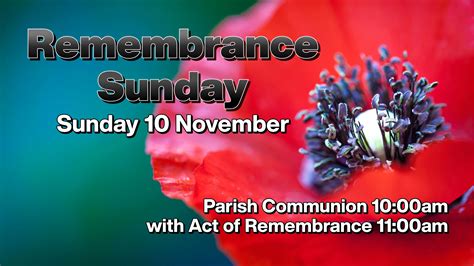 Livestream Service 24 11 10 Remembrance Sunday St Mary Magdalene Enfield