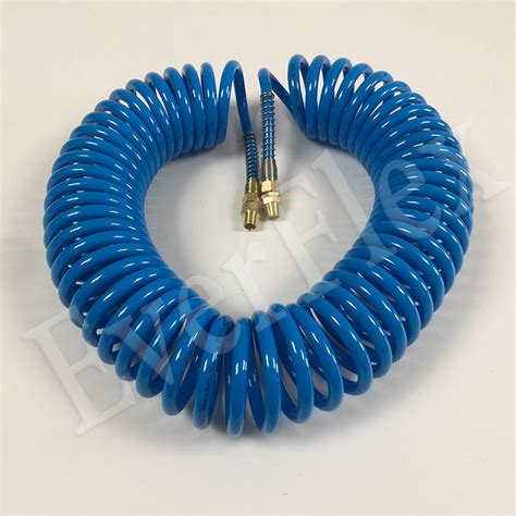 Pu Coil Hose Flexible High Pressure Pneumatic Hose Air Brake Hose