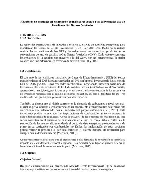 PDF Escenarios de emisiones y medidas de mitigación de GEI en