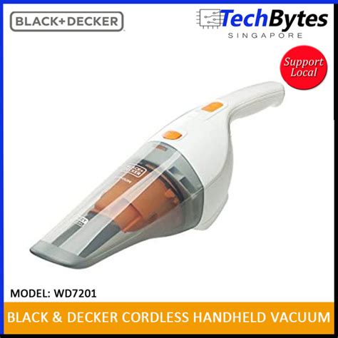 Black And Decker Wet Dry Dustbuster Handheld Vacuum Cleaner WD7201O