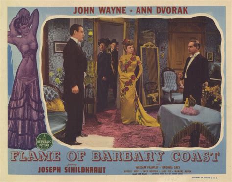 Flame Of The Barbary Coast Movie Poster Style G 11 X 14 1945