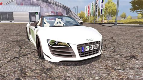 Audi R Spyder V For Farming Simulator