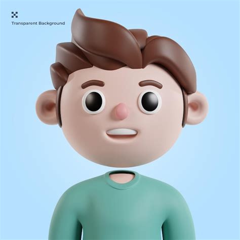 Ilustraci N D De Avatar De Personas Archivo Psd Premium