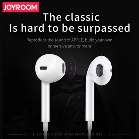 سعر ومواصفات Joyroom Jr Ep1 Classic Wire Earphone White من Jumia فى