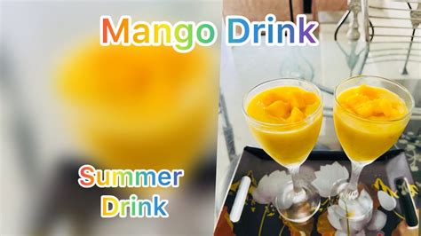 Mango Sago Dessert Recipe Refreshing Summer Drink Recipe Mango Sago