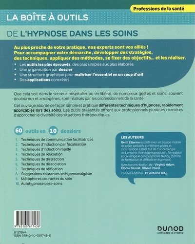 La Bo Te Outils De L Hypnose Dans Les Soins De R Mi Etienne