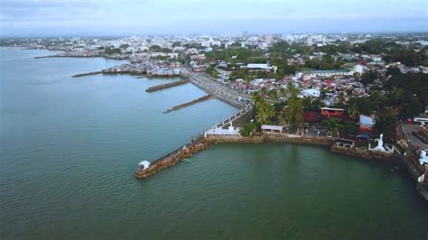 Iloilo City Fort San Pedro Aerial View Youtube