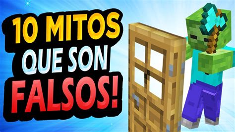 Mitos De Minecraft Que Son Falsos Youtube