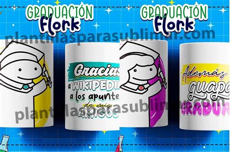 Flork Graduaciones Taza Frases Plantillas Para Sublimar