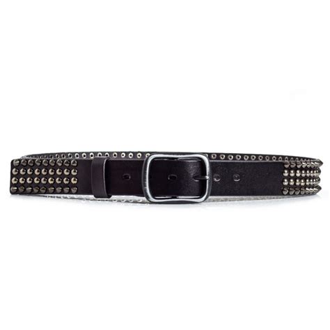 Studded Belt With Spike Studs Spiked Belt Premium Studded Belt 100