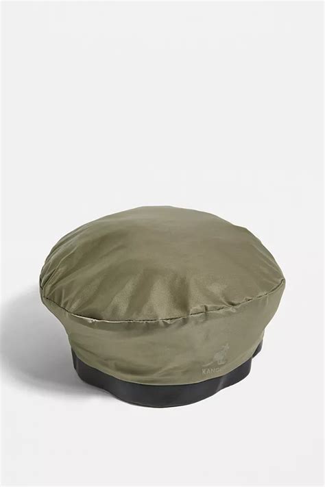 Kangol Nylon Plush Reversible Beret Urban Outfitters Uk