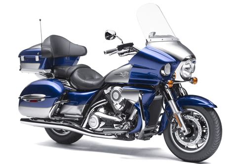 Kawasaki Vulcan Voyager Imperial Blue Motorcycle Gallery