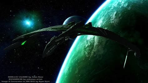 Romulan Norexan/Valdore/Mogai Warbird on guard by Larraq01 on DeviantArt