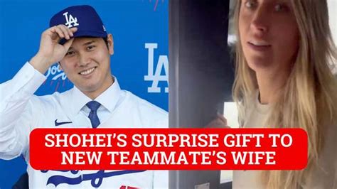 Shohei Ohtani rewards Dodgers teammate's wife with a Christmas surprise ...