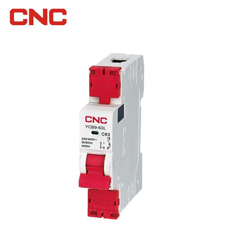 Low Voltage Ycb9 63 C63 6ka 1p 2p 3p 4p 230 400V 63A MCB Mini Circuit