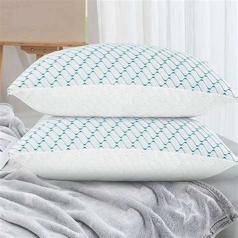 Cooling Shredded Memory Foam Pillows 2 Pack Bed Pillows For Sleeping