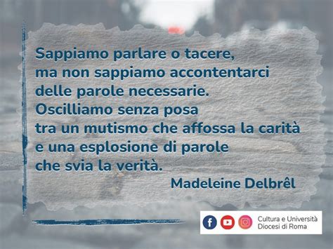 Testi da ricordare di Madeleine Delbrêl Ufficio per la Pastorale