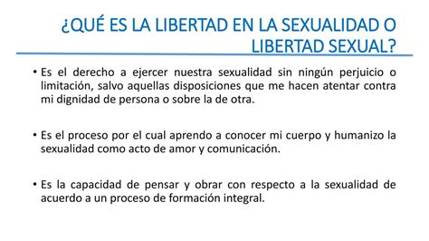 Tema 2 La Libertad Y La Sexualidad Ppt Descargar