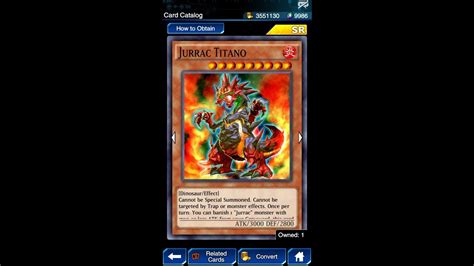 Yugioh Duel Links Rex Vs Bonz Dinosaur Vs Jurrac YouTube