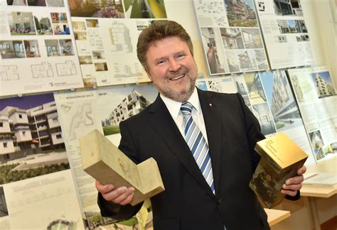 Wohnbaustadtrat Michael Ludwig Zwei Jubil En Und Ein Oscar Presse