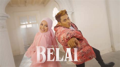 Bunga And Amsyar Leee Belai Official Music Video Youtube