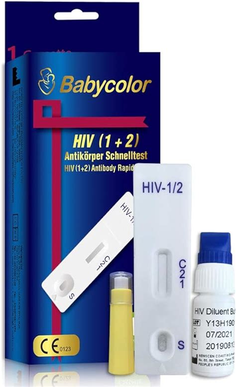 Hiv Test Hiv Selbst Schnelltest Aids Test Aids Heimtest Für Zuhause