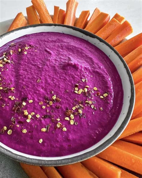 How To Make A Homemade Beetroot Hummus Recipe