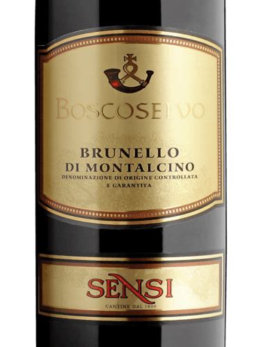 2015 Sensi Boscoselvo Brunello Di Montalcino Vivino Italia