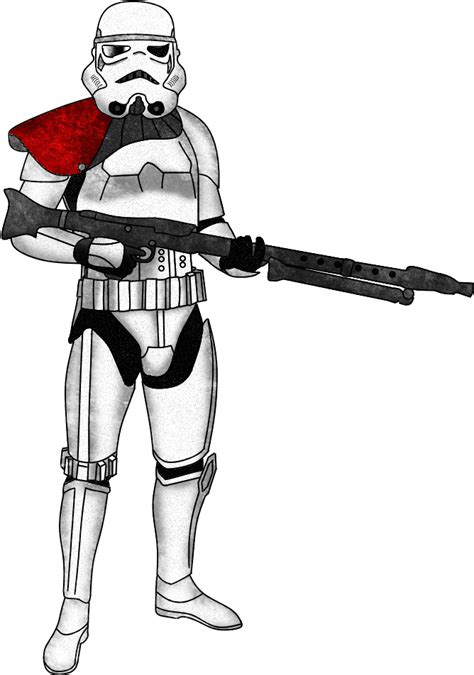 Download Double Drawing Stormtrooper - Stormtrooper Corporal - ClipartKey