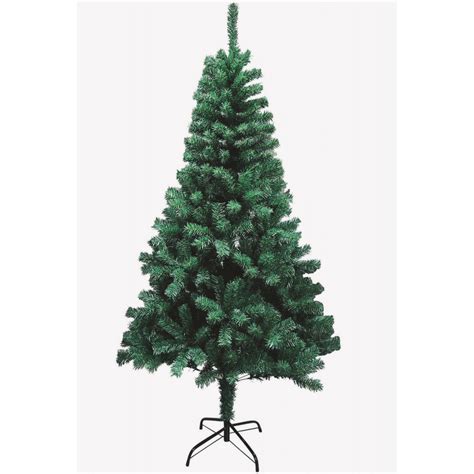 Albero Di Natale Cm In Pvc Con Rami Folti Abete Realistico Da Montare