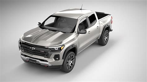 3D Chevrolet Colorado Z71 2023 Model - TurboSquid 1962446