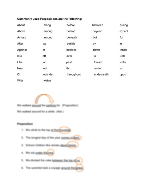 Solution Basic English Grammar Preposition Study Guide Studypool