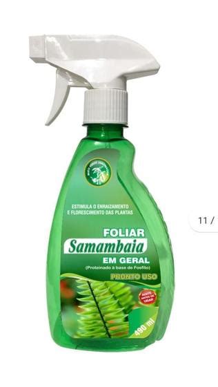 Fertilizante Foliar Proteinado Spray Pronto Para Uso Samambaias Ml