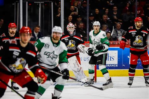 Stars Rally For Point Fall In Shootout To Grand Rapids Oursports Central