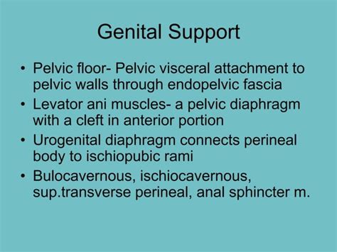 Pelvic Organ Prolapse Ppt