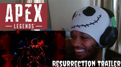 Apex Legends Resurrection Gameplay Trailer Reaction Youtube