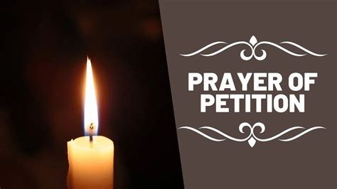 Prayers Of Petition (2025)