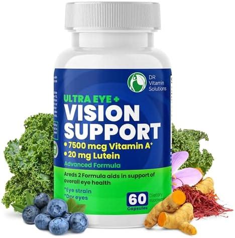 Amazon SightCare Vision Support Supplement Natural Formula For