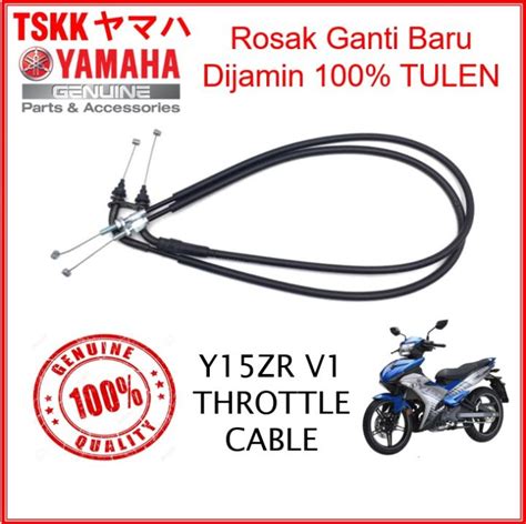 YAMAHA Y15ZR V1 Original Throttle Cable Tali Minyak Y15 B17 F6301 00