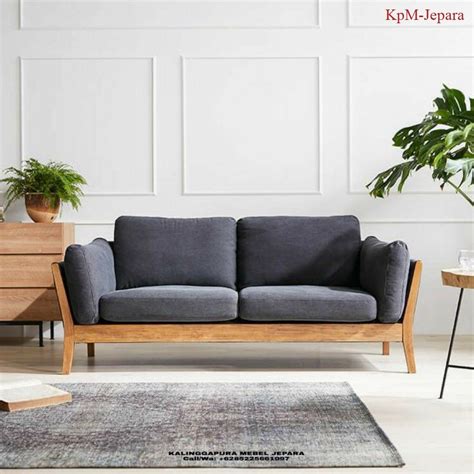 Sofa Minimalis Santai Kayu Colie Id Es De Meubles Deco Moderne Salon