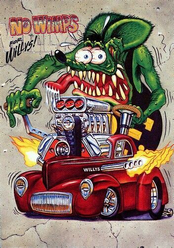 Pin By Dave Heston On Hot Rod Art Drawings Prints Pics Rat Fink Ed