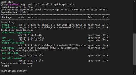 Tutorial Instalasi Webserver PHP Dan Database Di Centos 8 Almalinux