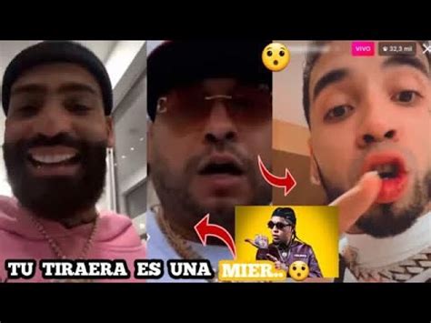 ARCANGEL Y TEMPO REACCIONA A LA TIRADERA DE ANUEL AA Y ROCHY RD LE