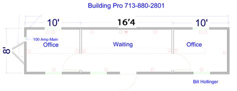 Floor Plans For Jobsite Trailers