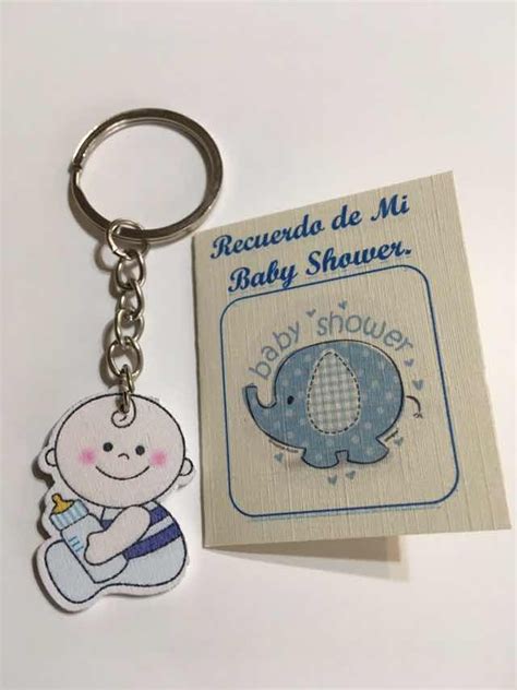 Recuerdos Para Baby Shower Llavero De Madera X Docena 6 500 En