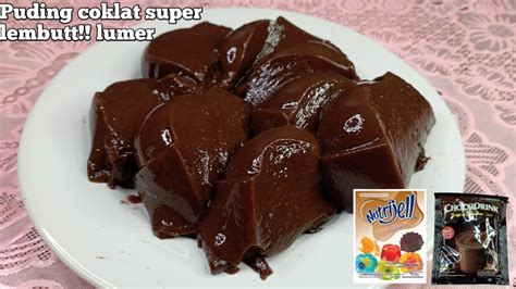 Resep Puding Coklat Roti Tawar Superr Nyoklat Tekstur Lembut