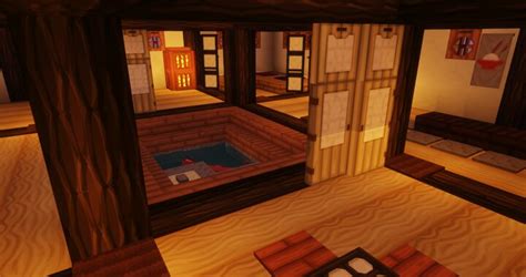 Large Japanese House - With full Survival friendly interior Minecraft Map