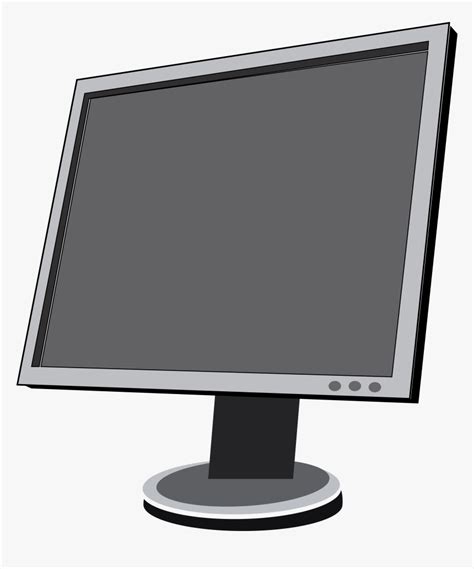 Monitor Lcd Screen Panel Technology Computer Clipart Screen HD