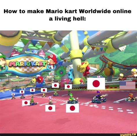 Mario Kart Worldwide Online G Hell Win A I How To Make Ifunny Mario